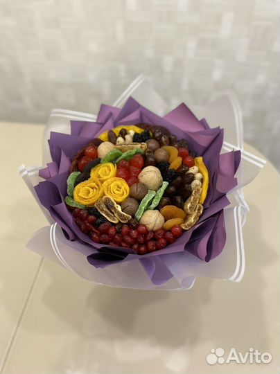 Подарок/букет из сухофруктов и орехов съедобный