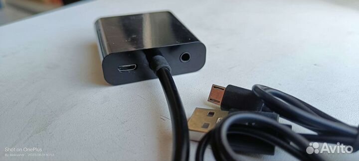 Переходник hdmi vga + доп питание