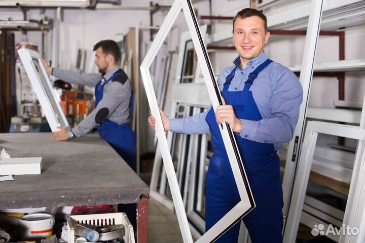 Сборщик окон пвх и алюминия на производство
