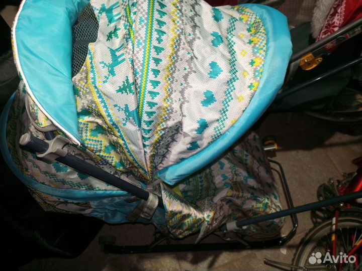 Коляска санки