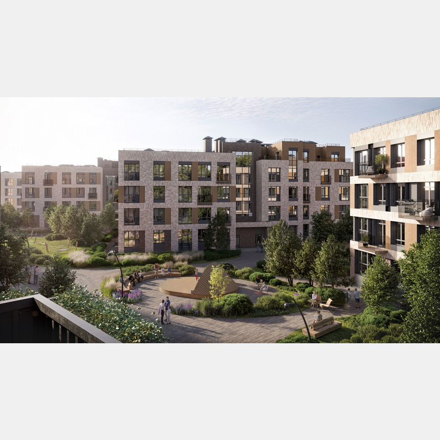 1-к. квартира, 42,5 м², 1/4 эт.
