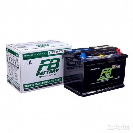 Аккумулятор Furukawa Battery 75 Ah