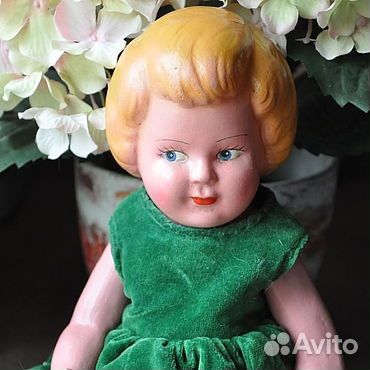 Любительская реставрация советской куклы | Пикабу
