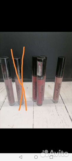 Матовая жидкая помада нюд NYX 12