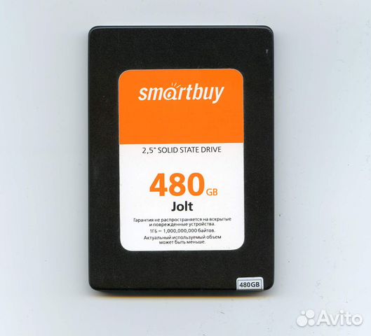 SSD SmartBuy Jolt 480 Gb купить в Санкт-Петербурге | Электроника | Авито