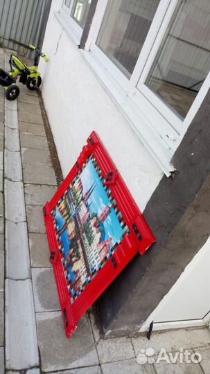 Картина art дизайн с пазлами большая