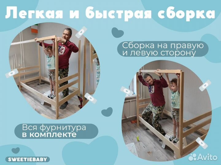 Детская кровать-домик