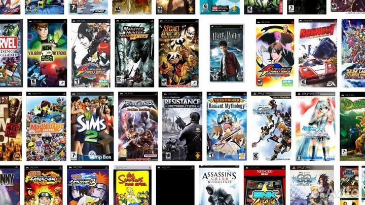 Лицензионные Игры для портативной Sony PSP