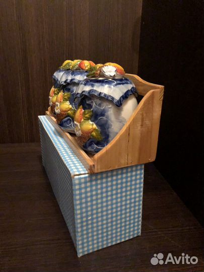 Новый набор посуды Фрукты керамика