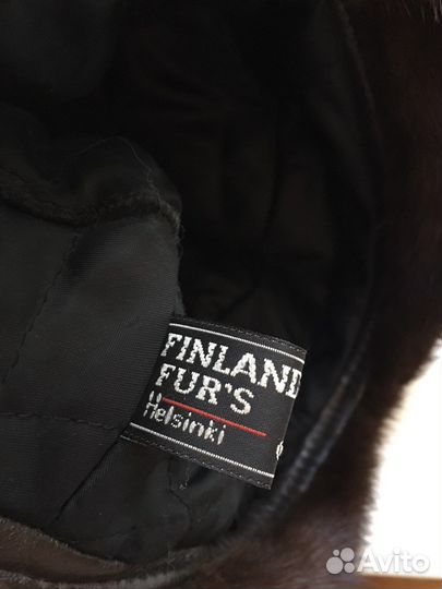 Шапка из финской норки