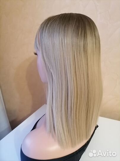 Парик новый блонд светлый