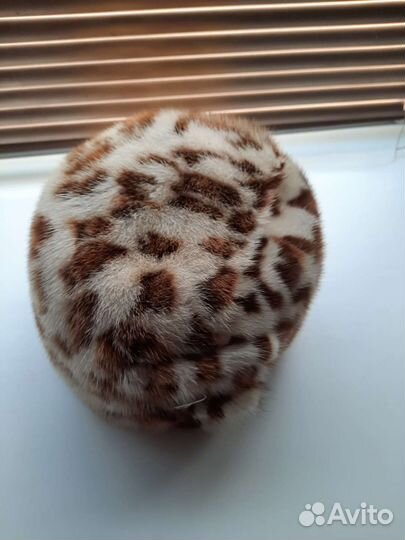 Шапка норковая женская бу