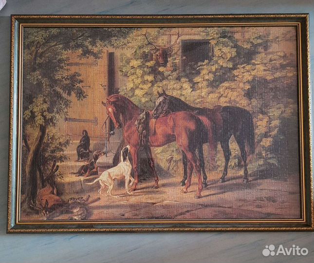 Картина кони