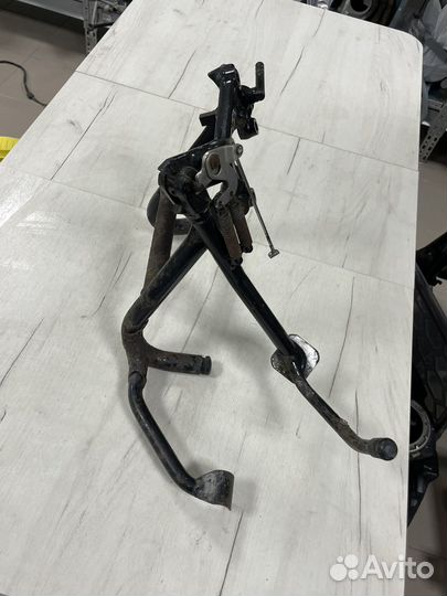 BMW K100 центральная + боковая подставка / подножк