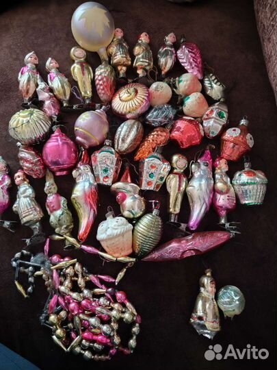 Елочные игрушки СССР