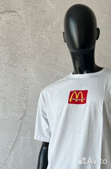 Футболка Travis Scott Cactus Jack Macdonalds