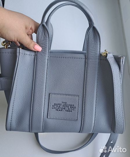 Оригинал кожа сумка Marc Jacobs The Tote р-р Small