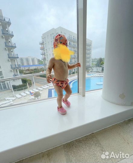 Трусики для плавания акваподгузник+ шапочка