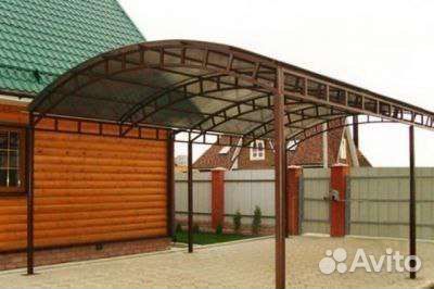 Монтаж сварка навесов и металлоконструкций