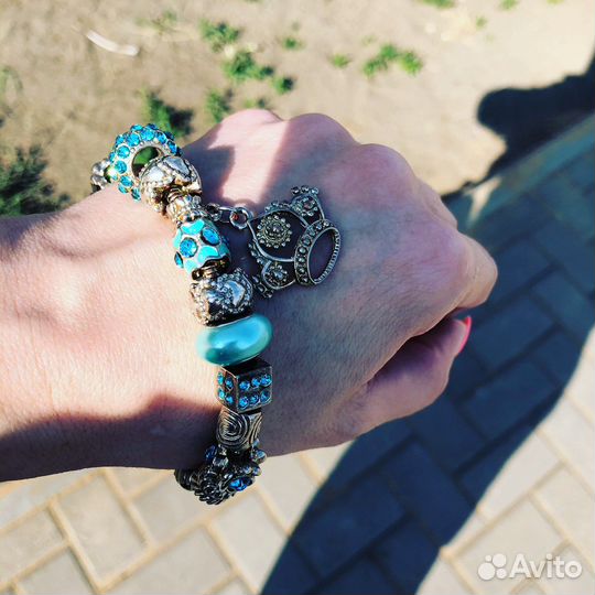 Pandora браслет с шармами