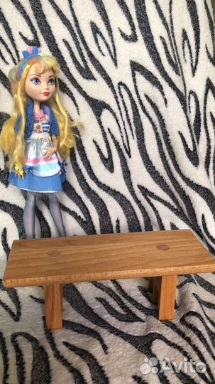 Деревянная мебель для кукол ручной работы