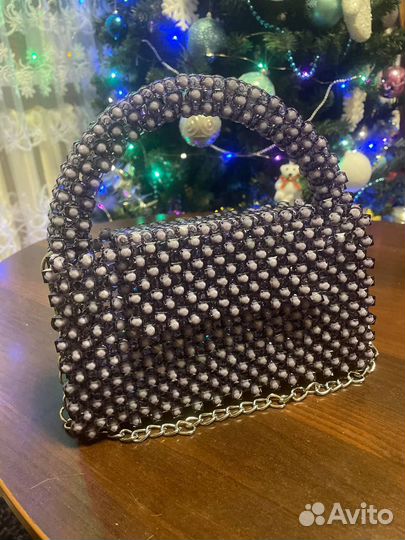 Сумка женская из бусин