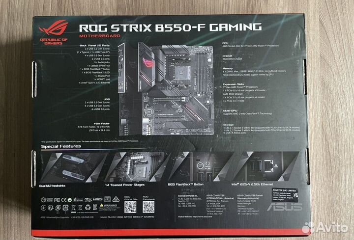 Ryzen 7 5700x + Asus Strix b550-f gaming