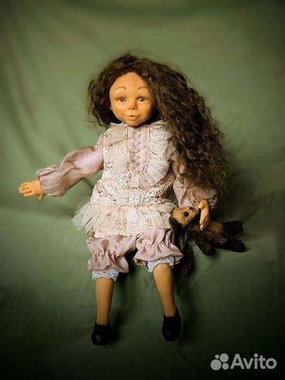 Интерьерная кукла ручной работы