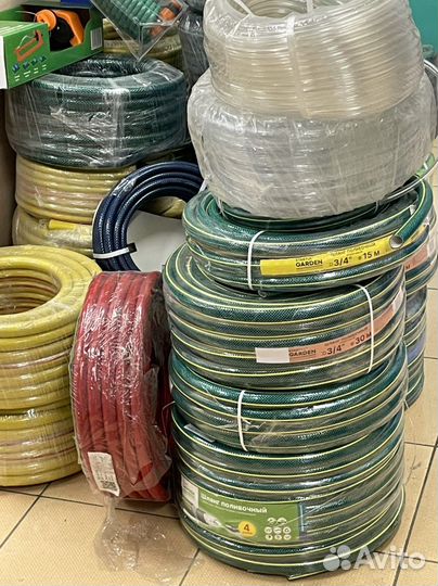 Шланг поливочный силиконовый 3/4 20 метров