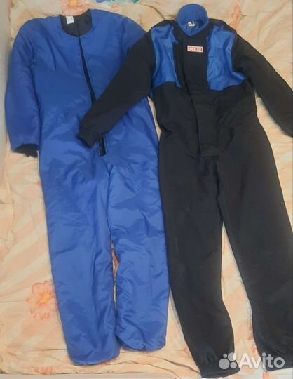Комбинезон для авто спорта и картинга зимний