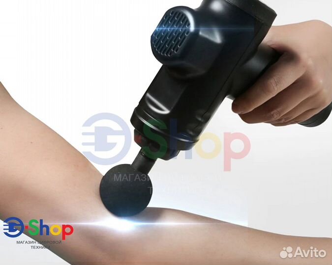Беспроводной массажер для тела 8 насадок 99 скор