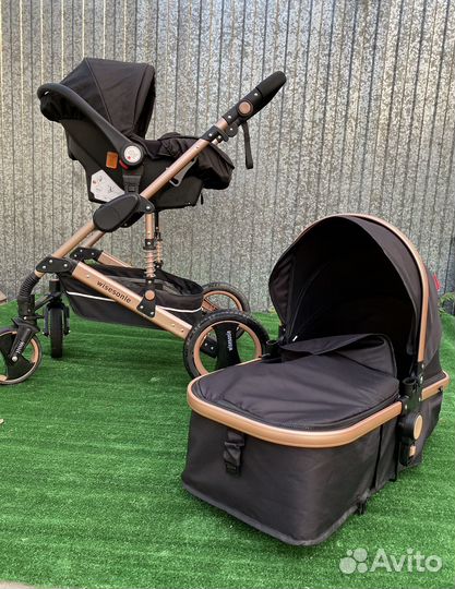 Коляска 2 в 1 с автолюлькой