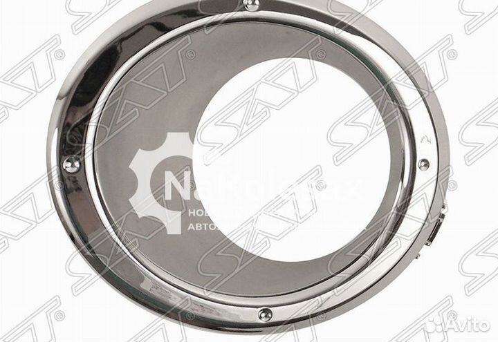 Оправа птф nissan patrol 10-14 хром