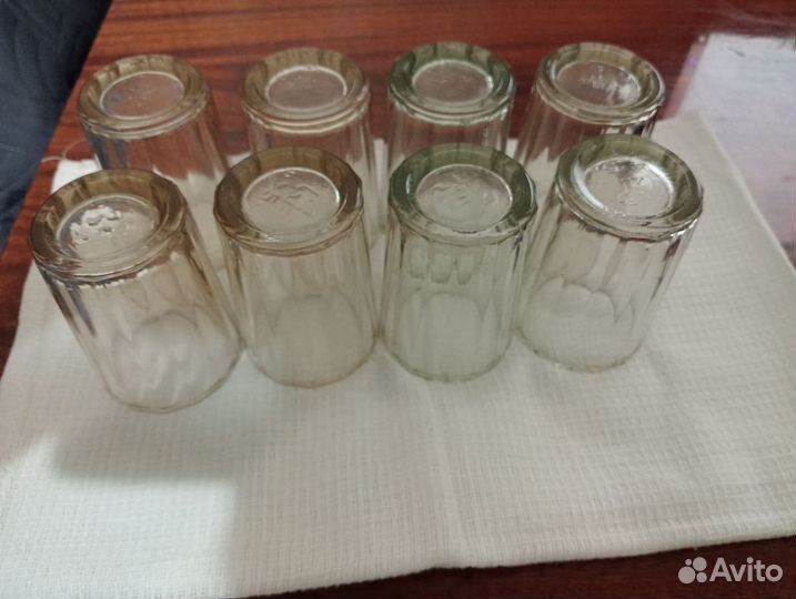 Граненые рюмки СССР клеймо 