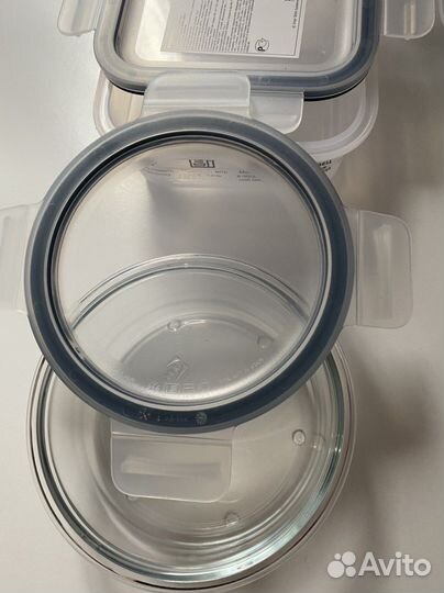 Контейнеры пластик с крышкой Икеа