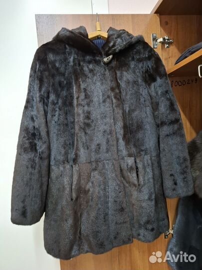 Шуба норковая (щипанная)