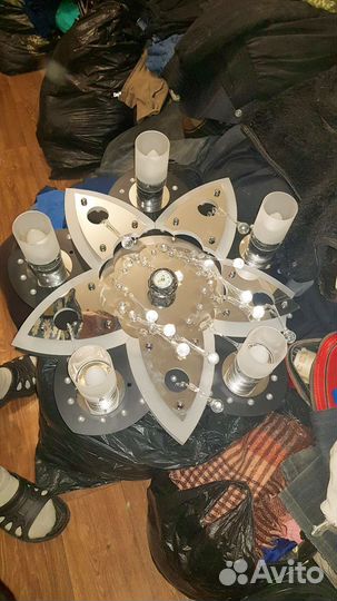 Люстра с пультом