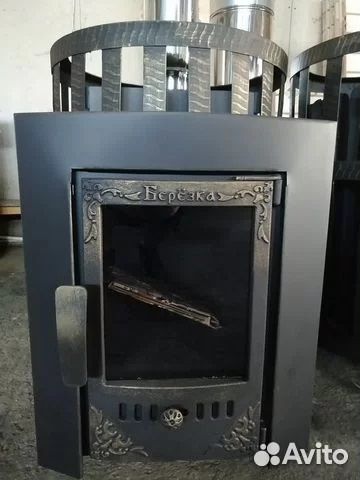 Печь-камин для бани (8мм)