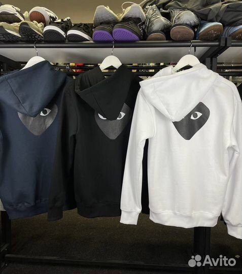 Зип худи commes des garcons cdg