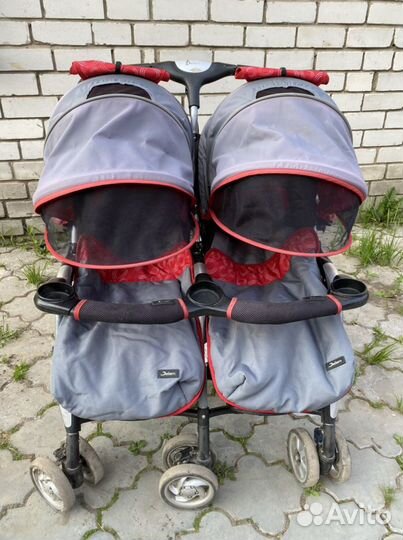 Коляска для двойни Jetem
