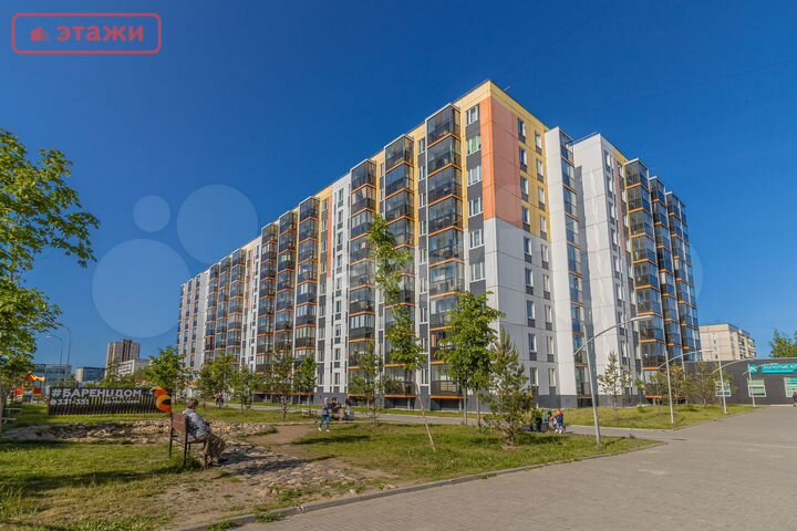 1-к. квартира, 41,6 м², 9/9 эт.