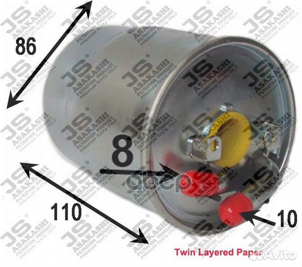 Фильтр топливный fs0035 JS Asakashi