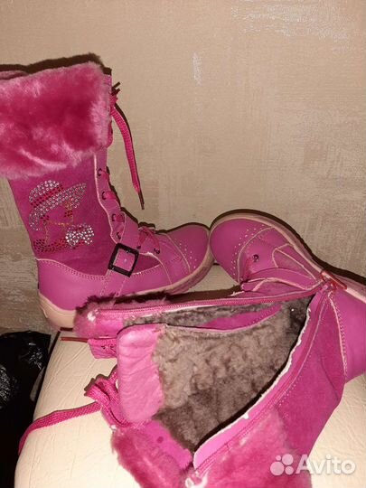 Сапоги для девочки