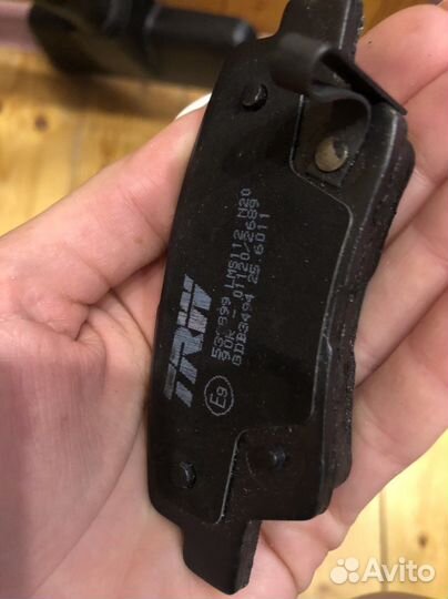 Тормозные колодки Rio,Optima,Soul,Tucson,Elantra