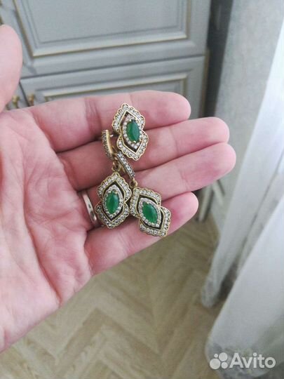 Серебряные серьги
