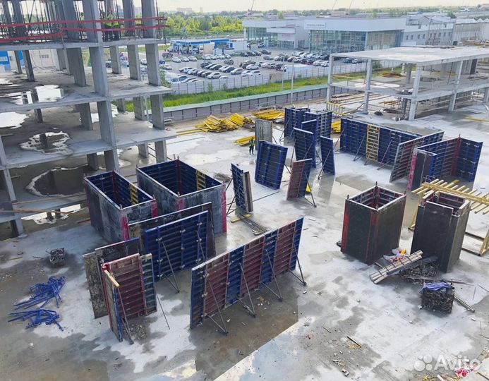 Опалубка стеновая для монолита, стальная 3.0м