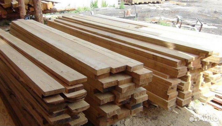 Доска хвоя сухая строганная категории ав
