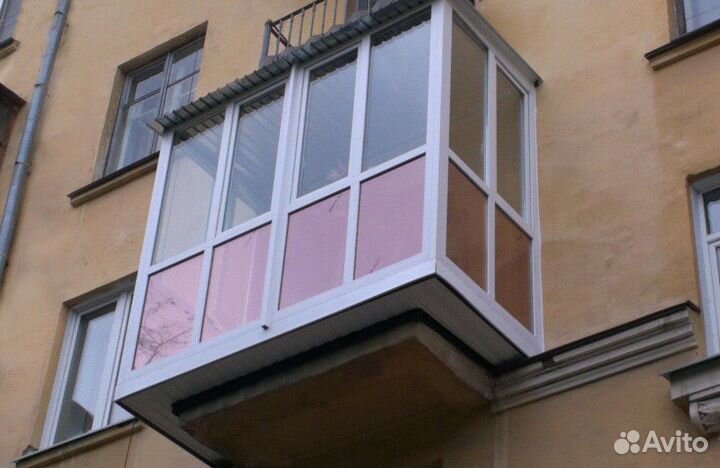 Экологически чистый пвх Балкон 1890*1500 под ключ