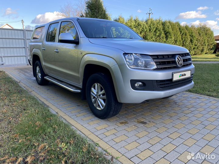 Volkswagen Amarok 2.0 AT, 2015, 204 000 км