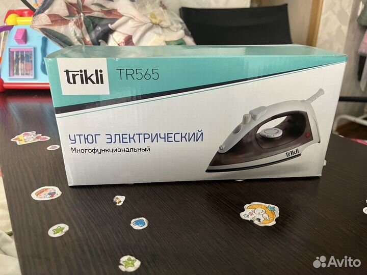 Утюг новый trikli TR565